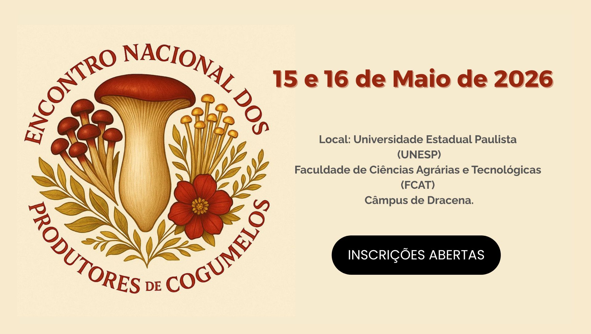 Encontro Nacional dos Produtores de Cogumelos